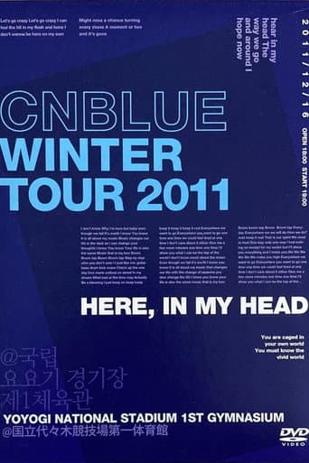 Poster for CNBLUE Winter Tour 2011 ~Here, In my head~