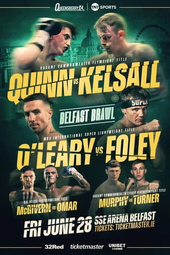 Poster for Conor Quinn vs. Conner Kelsall