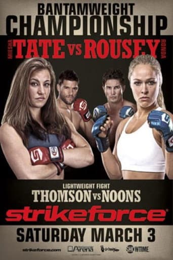 Poster for Strikeforce: Tate vs. Rousey