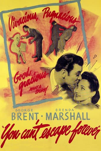 Poster for You Can't Escape Forever