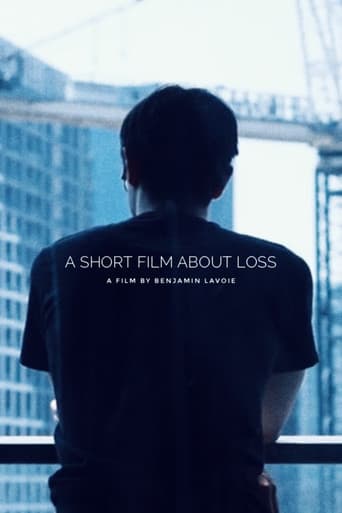 Poster for a short film about loss