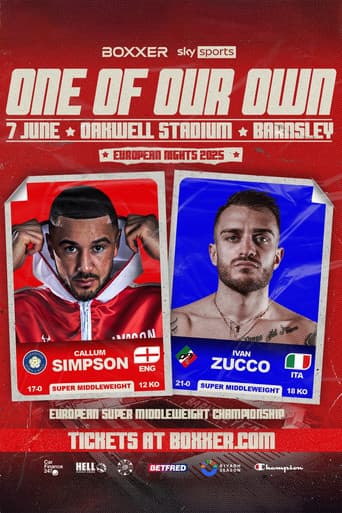 Poster for Callum Simpson vs. Ivan Zucco