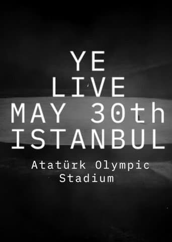 Poster for Ye Live at Atatürk Olympic