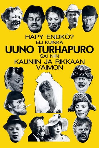 Poster for Häpy endkö? Eli kuinka Uuno Turhapuro sai niin kauniin ja rikkaan vaimon