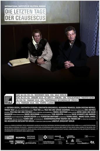 Poster for The Last Days of the Ceaușescus