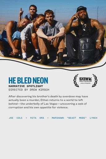 Poster for He Bled Neon