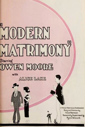 Poster for Modern Matrimony
