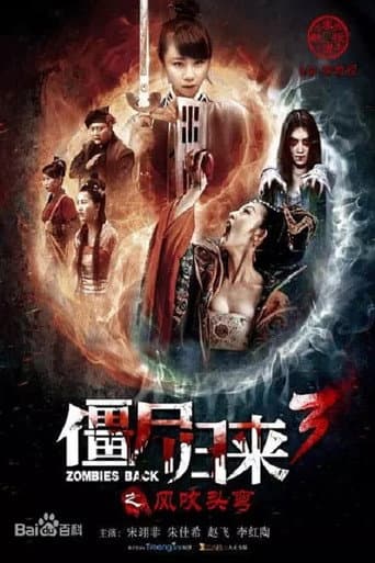 Poster for Zombie Return 3: Wind Blows Head Bend