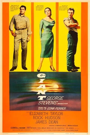 Poster for New York Premiere Telecast 'Giant'