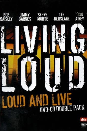 Poster for Living Loud: Loud & Live