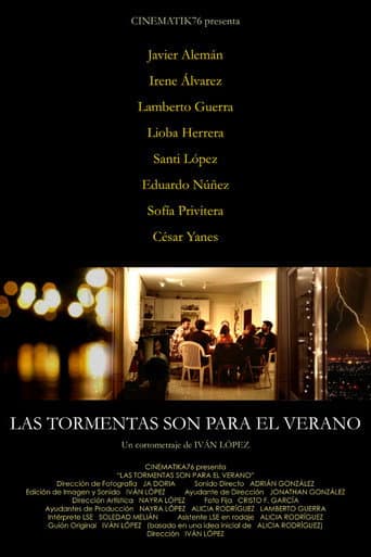 Poster for Las tormentas son para el verano