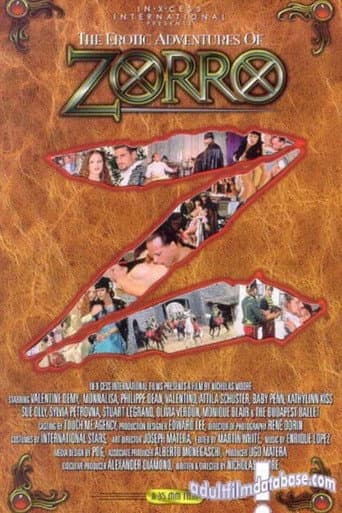 Poster for The Erotic Adventures of Zorro