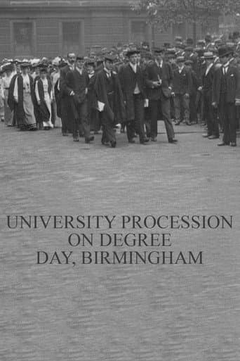Poster for University Procession on Degree Day, Birmingham