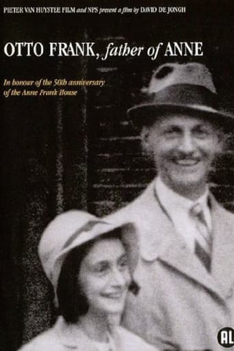 Poster for Otto Frank, the Father of Anne