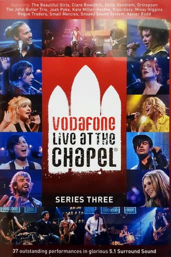Poster for Vodafone Live at the Chapel Series 3