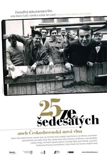 Poster for 25 from the Sixties, or the Czechoslovak New Wave