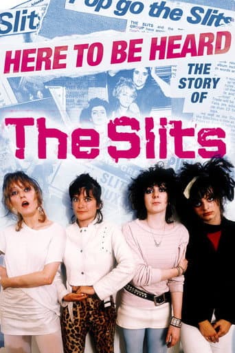 Poster for Here to be Heard: The Story of The Slits