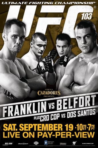 Poster for UFC 103: Franklin vs. Belfort