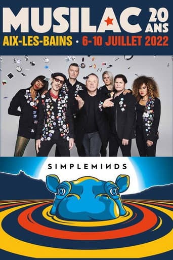 Poster for Simple Minds | Musilac 2022