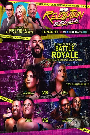 Poster for AEW Revolution 2026: Zero Hour