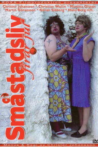 Poster for Småstadsliv firar jul