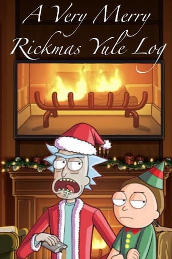 Poster for A Very Merry Rickmas Yule Log