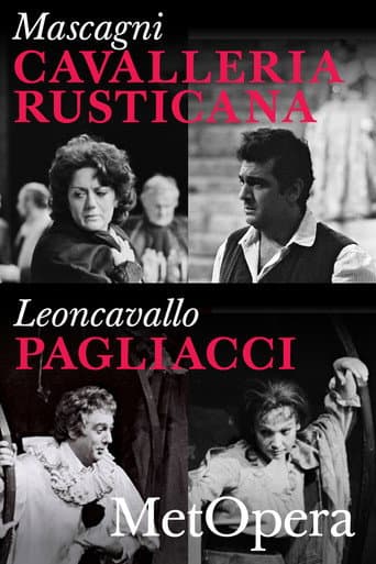 Poster for Cavalleria Rusticana/Pagliacci