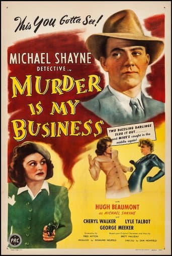 Poster for Murder Is My Business