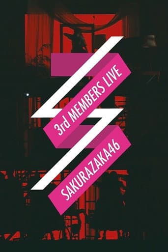 Poster for Sakurazaka46 三期生ライブ at 大阪城ホール
