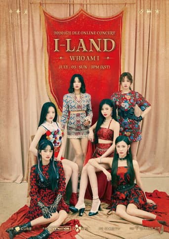 Poster for 2020 (G)I-DLE Online Concert 'I-Land : Who Am I'