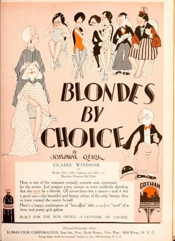 Poster for Blondes by Choice