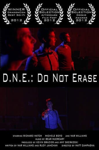 Poster for D.N.E.: Do Not Erase