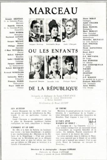 Poster for Marceau ou Les enfants de la république