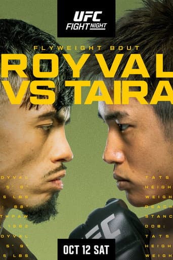 Poster for UFC Fight Night 244: Royval vs. Taira