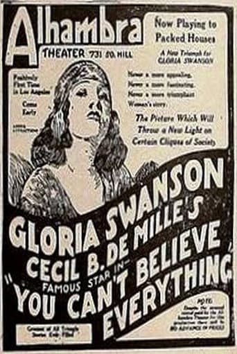 Poster for You Can't Believe Everything