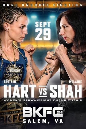 Poster for BKFC 51: Hart vs. Shah