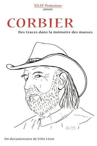 Poster for Corbier, des traces dans la mémoire des masses