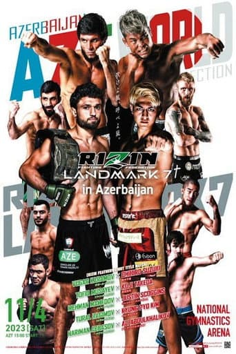 Poster for RIZIN LANDMARK 7 in AZERBAIJAN
