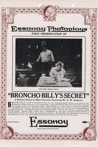 Poster for Broncho Billy's Secret