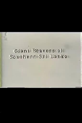 Poster for Giant Beavers of Southern Sri Lanka