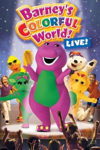 Poster for Barney's Colorful World, Live!