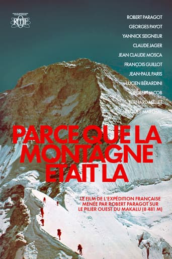 Poster for Because The Mountain Was There