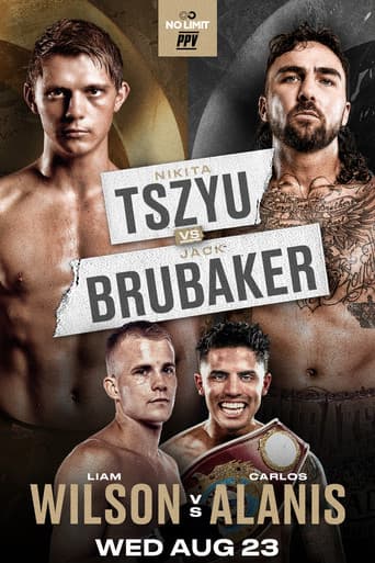 Poster for Nikita Tszyu vs. Jack Brubaker