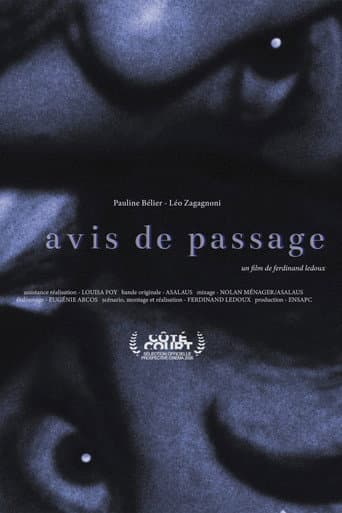 Poster for Avis de passage