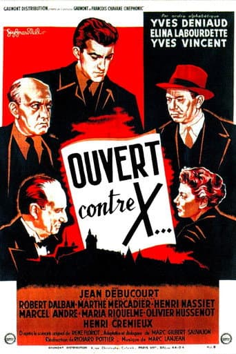 Poster for The Case Against X