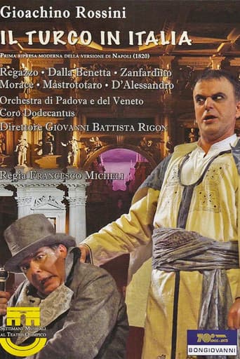 Poster for Rossini's Il turco in Italia at the Teatro Olimpico