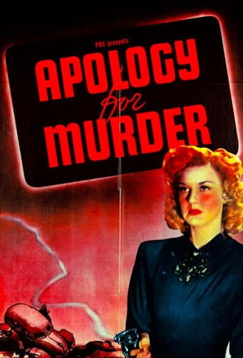 Poster for Apology for Murder
