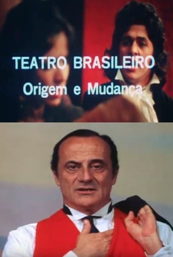 Poster for Teatro Brasileiro: Origem e Mudança