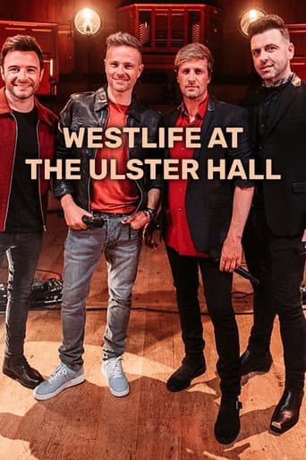 Poster for Westlife at the Ulster Hall