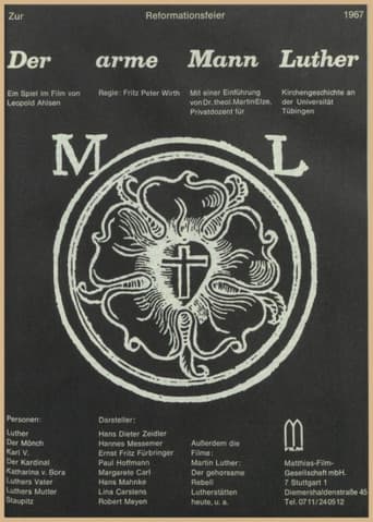 Poster for Der arme Mann Luther